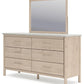 Cadmori Dresser and Mirror