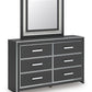 Zuraleus Dresser and Mirror