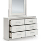 Zuraleus Dresser and Mirror