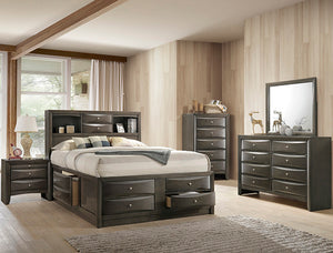 EMILY DRESSER 8 DRAWERS GREY