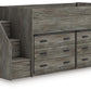 Frandern Loft Bed with Drawer Storage