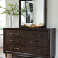 Dantenton Dresser and Mirror