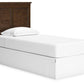 Danabrin Panel Storage Bed