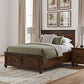 Danabrin Panel Storage Bed