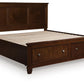 Danabrin Panel Storage Bed