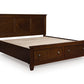 Danabrin Panel Storage Bed