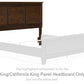Danabrin Panel Storage Bed