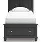 Lanolee Panel Storage Bed