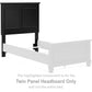 Lanolee Panel Storage Bed