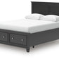 Lanolee Panel Storage Bed