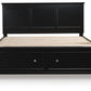 Lanolee Panel Storage Bed