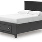 Lanolee Panel Storage Bed