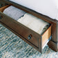 Trellington Sleigh Storage Bed