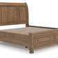 Feddinger Panel Storage Bed