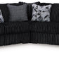 Midnight-Madness 3-Piece Sectional