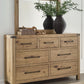 Ridgester Dresser and Mirror