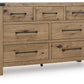 Ridgester Dresser and Mirror