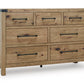 Ridgester Dresser and Mirror