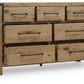 Ridgester Dresser and Mirror