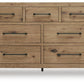 Ridgester Dresser and Mirror