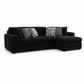 Midnight-Madness 2-Piece Sofa with Chaise