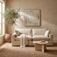 Siena 2-Piece Linen Modular Loveseat