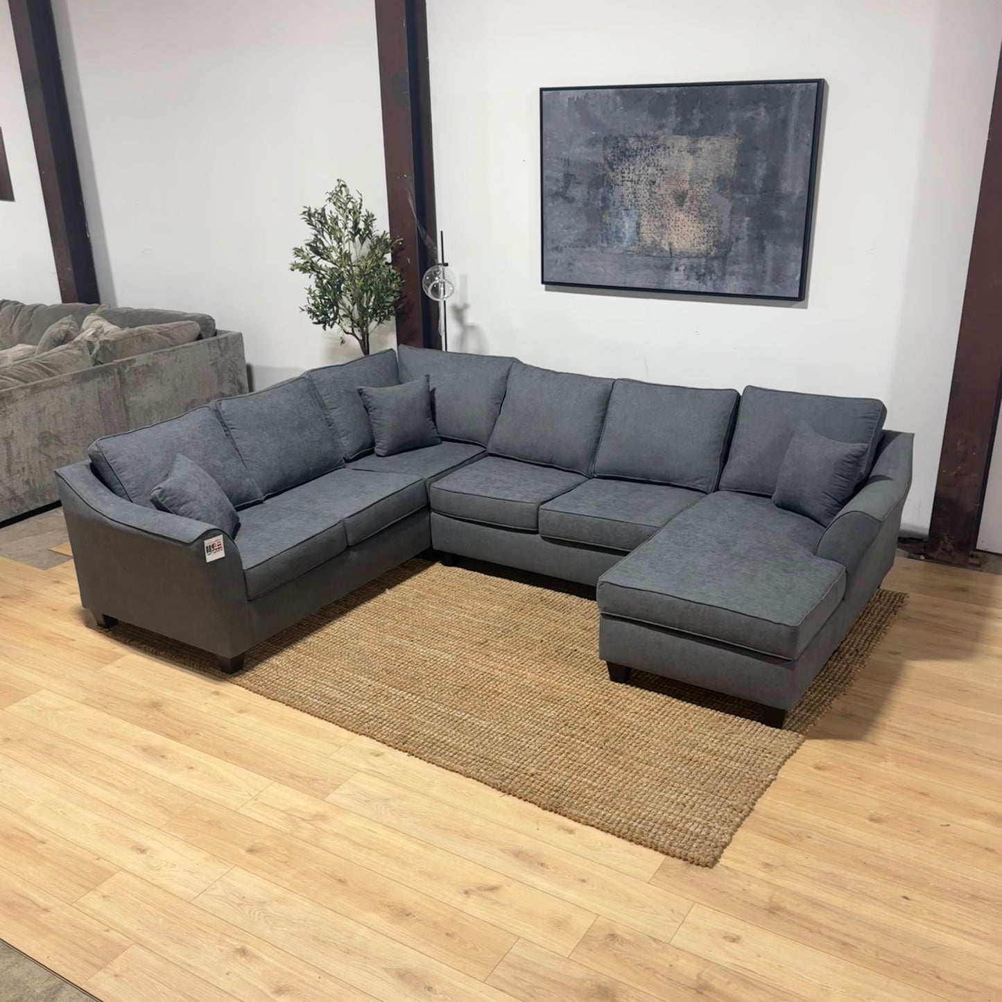 Lennox - Performance Fabric U Sectional