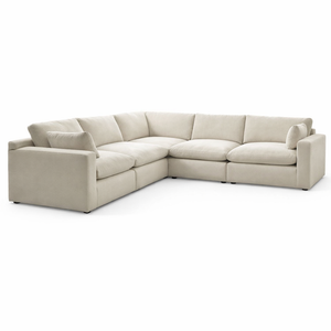 Elyza Linen 5 Piece Sectional