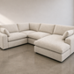 Siena Cloud 4-Piece Modular Sectional with Chaise