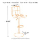 Bellatier Adjustable Height Bar Stool