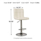 Bellatier Adjustable Height Bar Stool