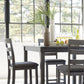 Bridson Counter Height Dining Table and Bar Stools (Set of 5)