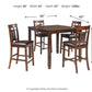 Bennox Counter Height Dining Table and Bar Stools (Set of 5)