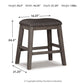 Caitbrook Counter Height Upholstered Bar Stool