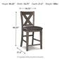Caitbrook Counter Height Dining Package