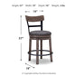 Caitbrook Counter Height Bar Stool