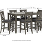 Caitbrook Counter Height Dining Table and Bar Stools (Set of 7)