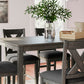 Caitbrook Counter Height Dining Table and Bar Stools (Set of 7)