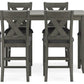 Caitbrook Counter Height Dining Table and Bar Stools (Set of 7)