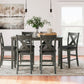 Caitbrook Counter Height Dining Table and Bar Stools (Set of 7)