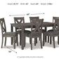 Caitbrook Dining Table and Chairs (Set of 7)