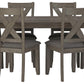 Caitbrook Dining Table and Chairs (Set of 7)