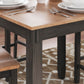 Gesthaven Counter Height Dining Table and 4 Barstools (Set of 5)