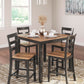 Gesthaven Counter Height Dining Table and 4 Barstools (Set of 5)