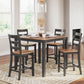 Gesthaven Counter Height Dining Table and 4 Barstools (Set of 5)