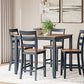 Gesthaven Counter Height Dining Table and 4 Barstools (Set of 5)