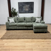 Belmont Chaise Sectional Sofa - Sage