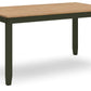 Gesthaven Dining Table with 4 Chairs and Bench (Set of 6)