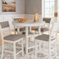 Erinberg Counter Height Dining Table and 4 Barstools (Set of 5)