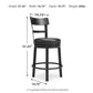 Valebeck Counter Height Bar Stool